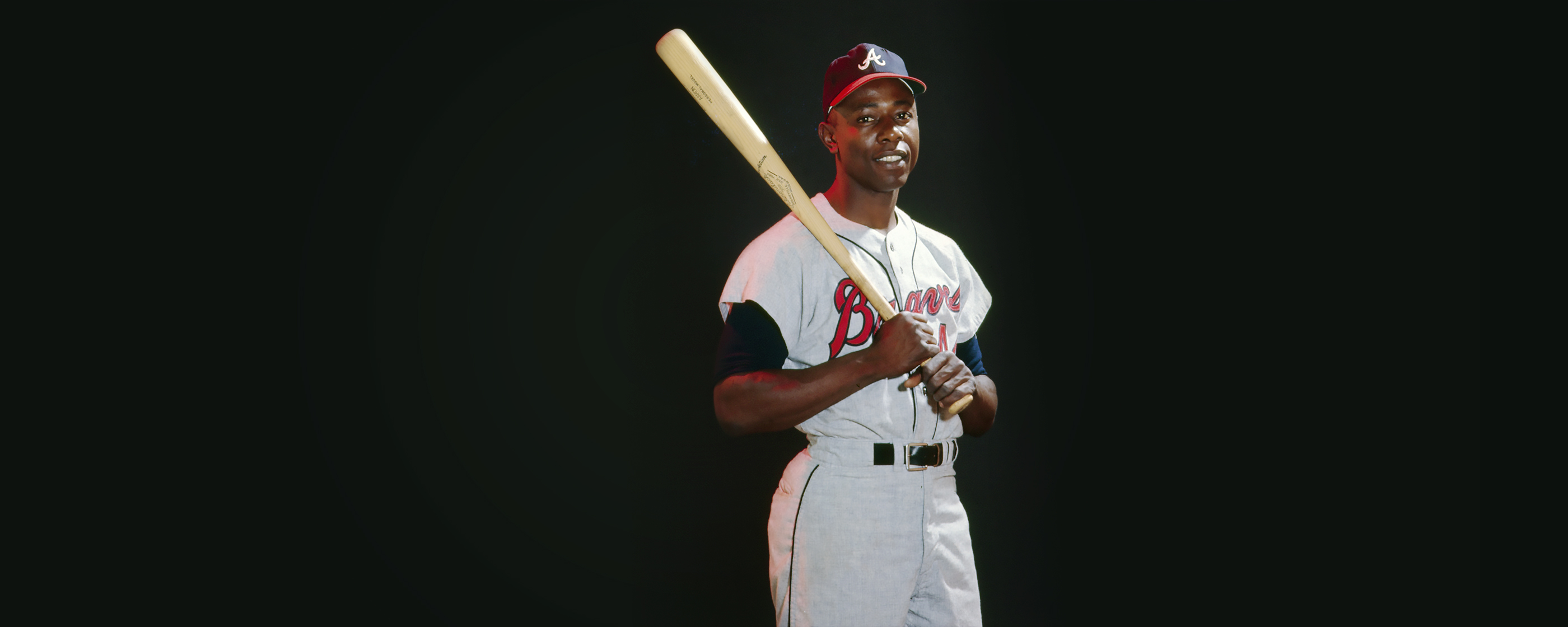 Hank Aaron collects RBI single in his final big league at-bat