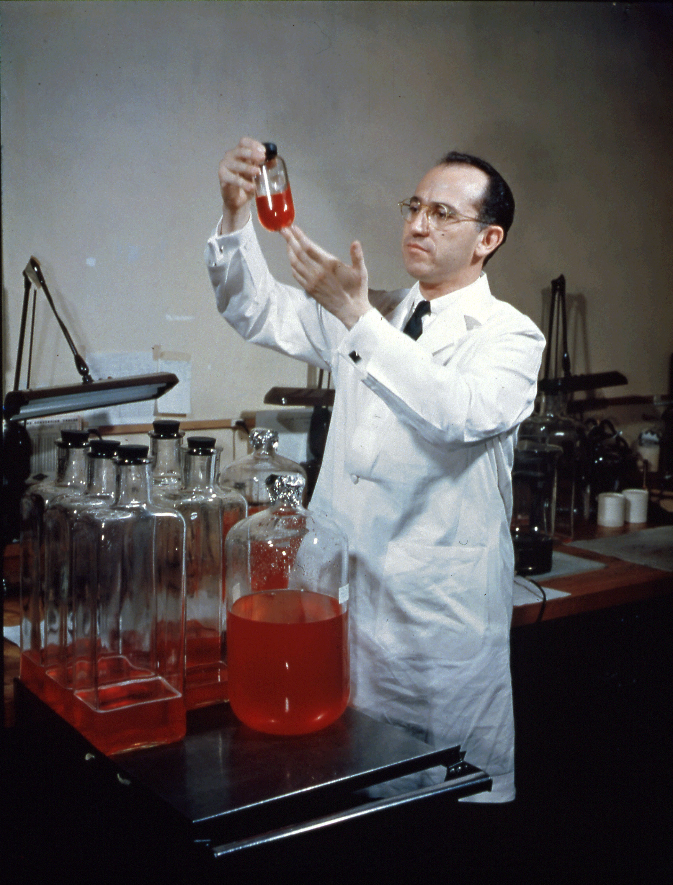 Jonas Salk, M.D. | Academy of Achievement