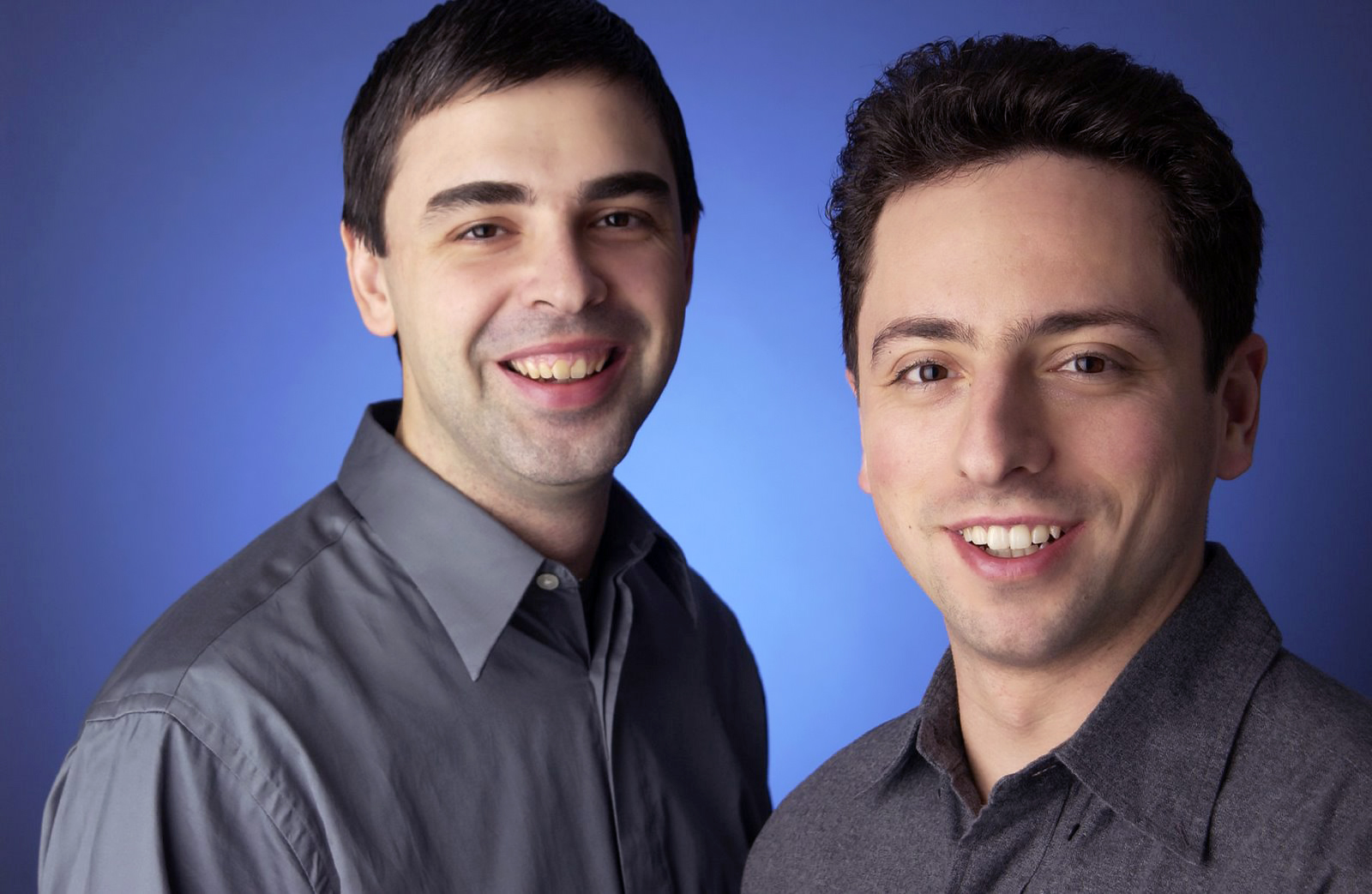 Larry Page and Sergey Brin (Courtesy of Google)