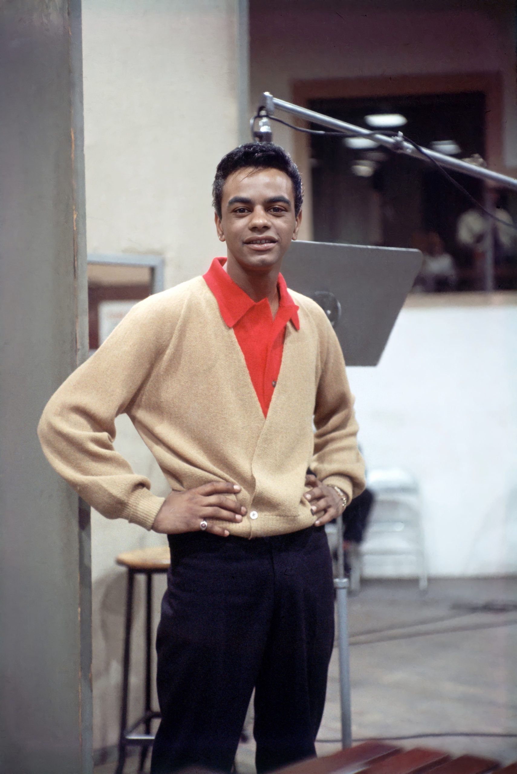 What race discount was johnny mathis