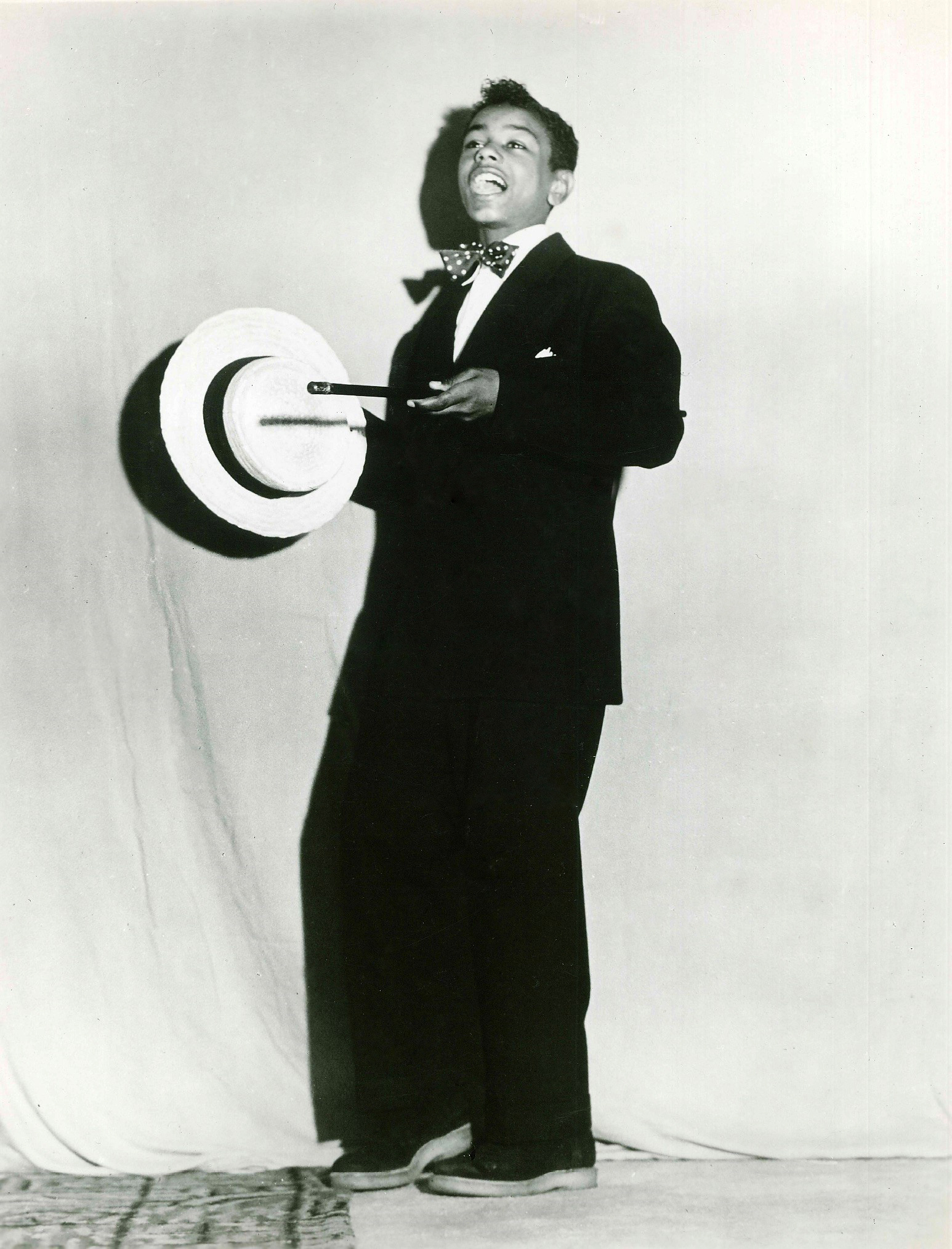 Johnny Mathis's first public performance at a talent show in San Francisco. He won the contest, much to his surprise (his words), and was also about 13-14 years old at the time.