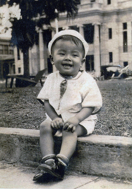 Daniel Inouye, one-and-a-half years old in Honolulu, 1924. (Courtesy of Senator Daniel Inouye)