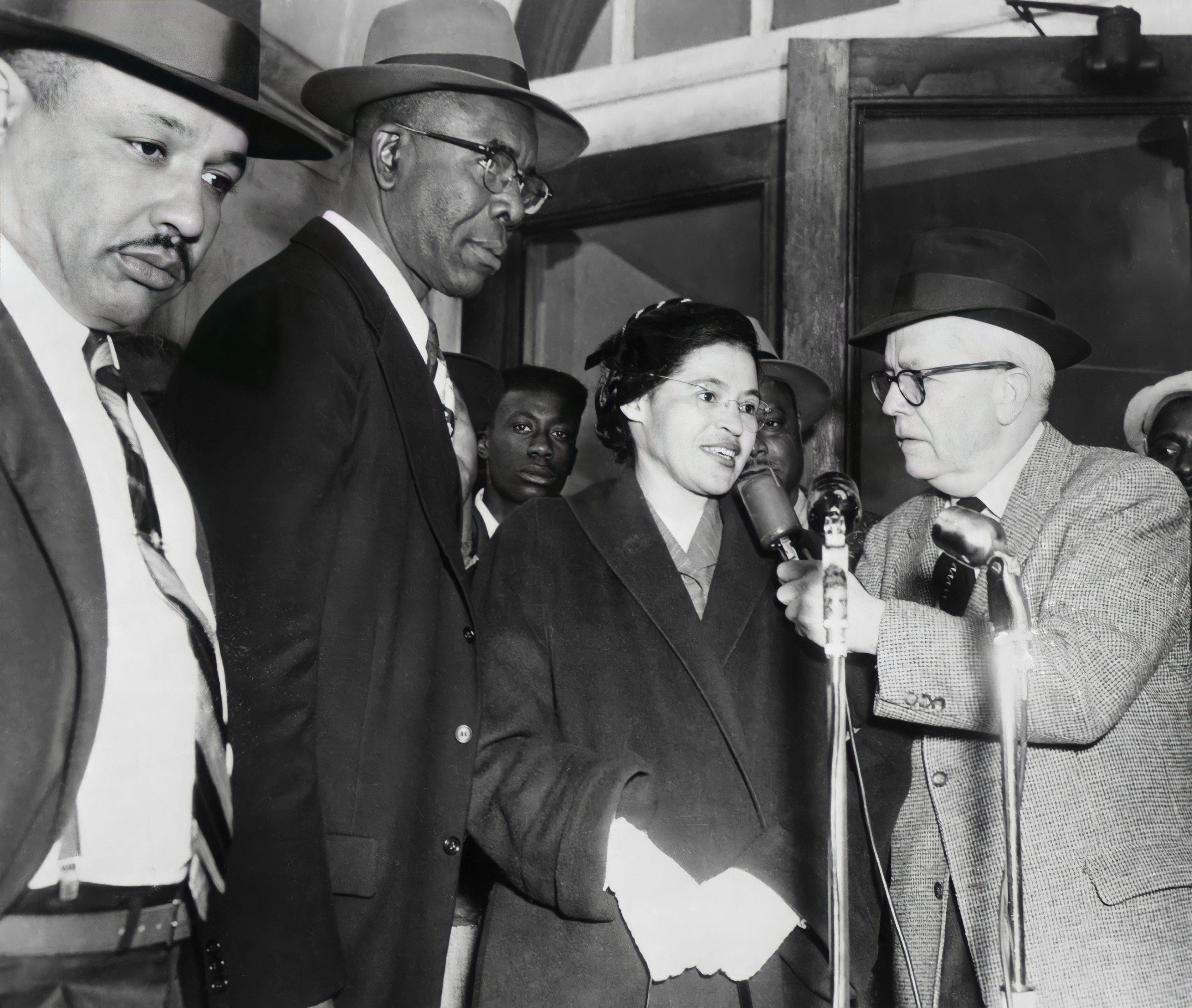 rosa parks and her mother