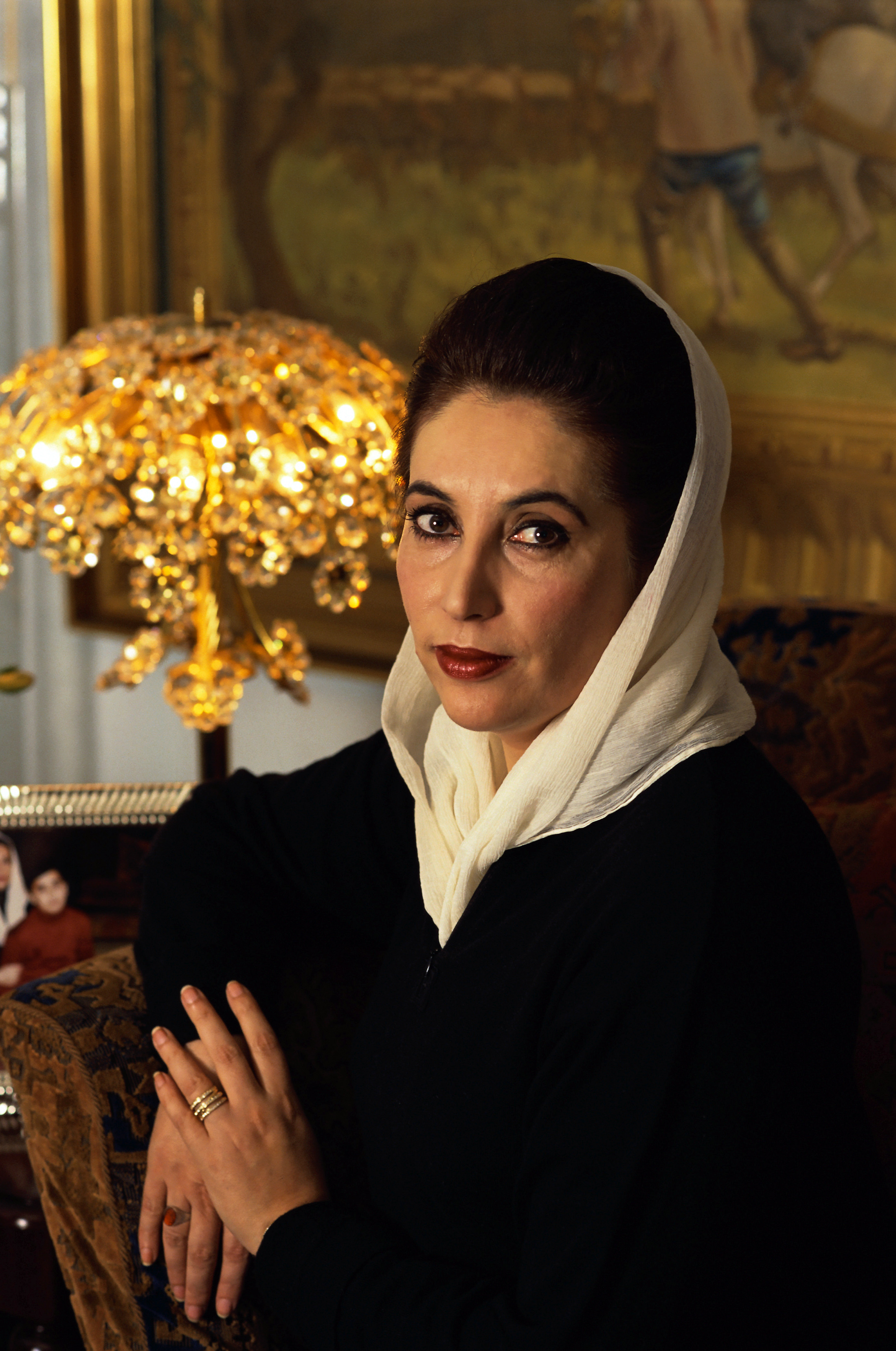 Benazir Bhutto negli anni '90. (© Karan Kapoor/CORBIS)