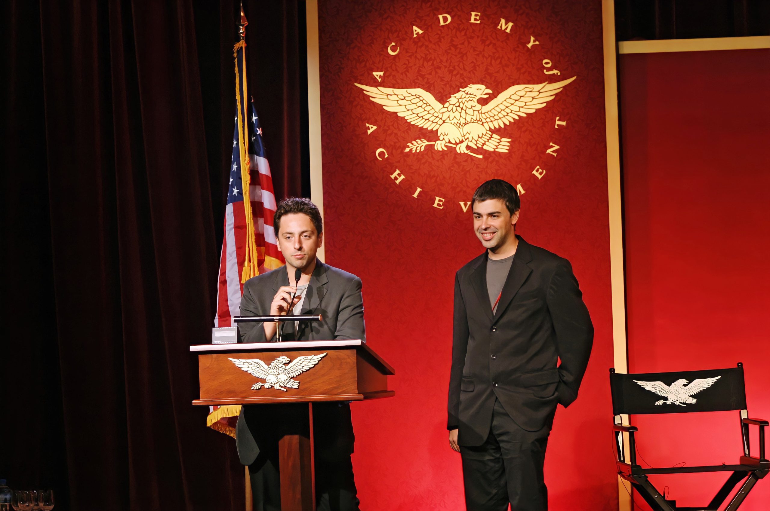 Larry Page And Sergey Brin Stanford