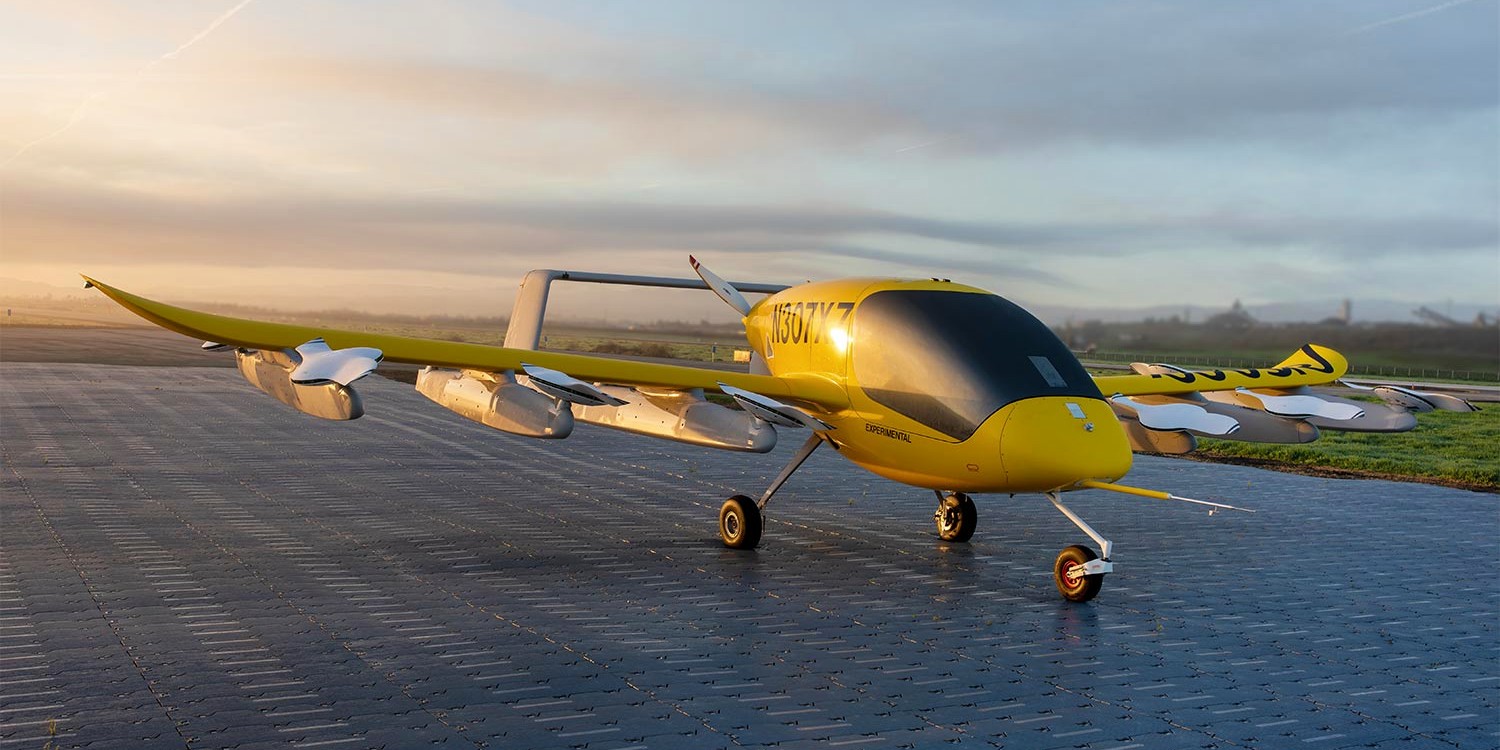 A Wisk aircraft. Wisk was formed in 2019 as a joint venture between Boeing and Kitty Hawk Corporation, an electric aircraft maker started by Sebastian Thrun and Google cofounder Larry Page..