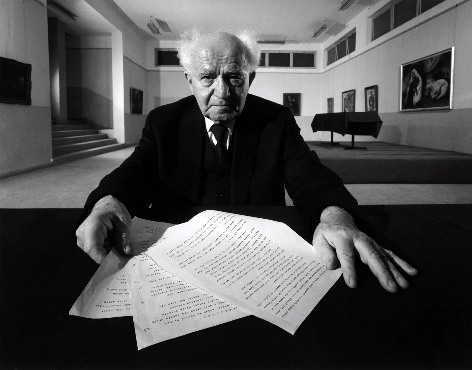 David Ben-Gurion was the primary founder of the State of Israel and the first Prime Minister of Israel.