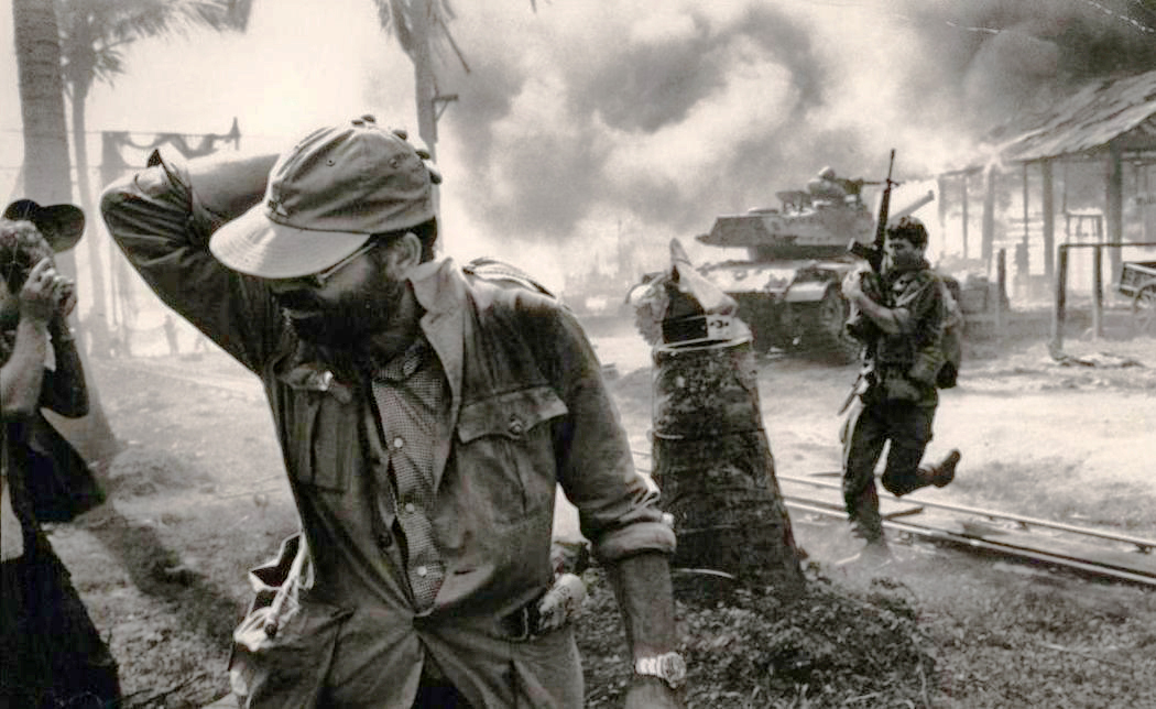 Francis Ford Coppola during the production of "Apocalypse Now," a 1979 American epic war film directed, produced and co-written by Francis Ford Coppola and co-written by John Milius, with narration by Michael Herr. Still photographers: Chas Gerretsen, Josh Weiner, David Jones, and Dick White. (© Zoetrope Studios, United Artists)