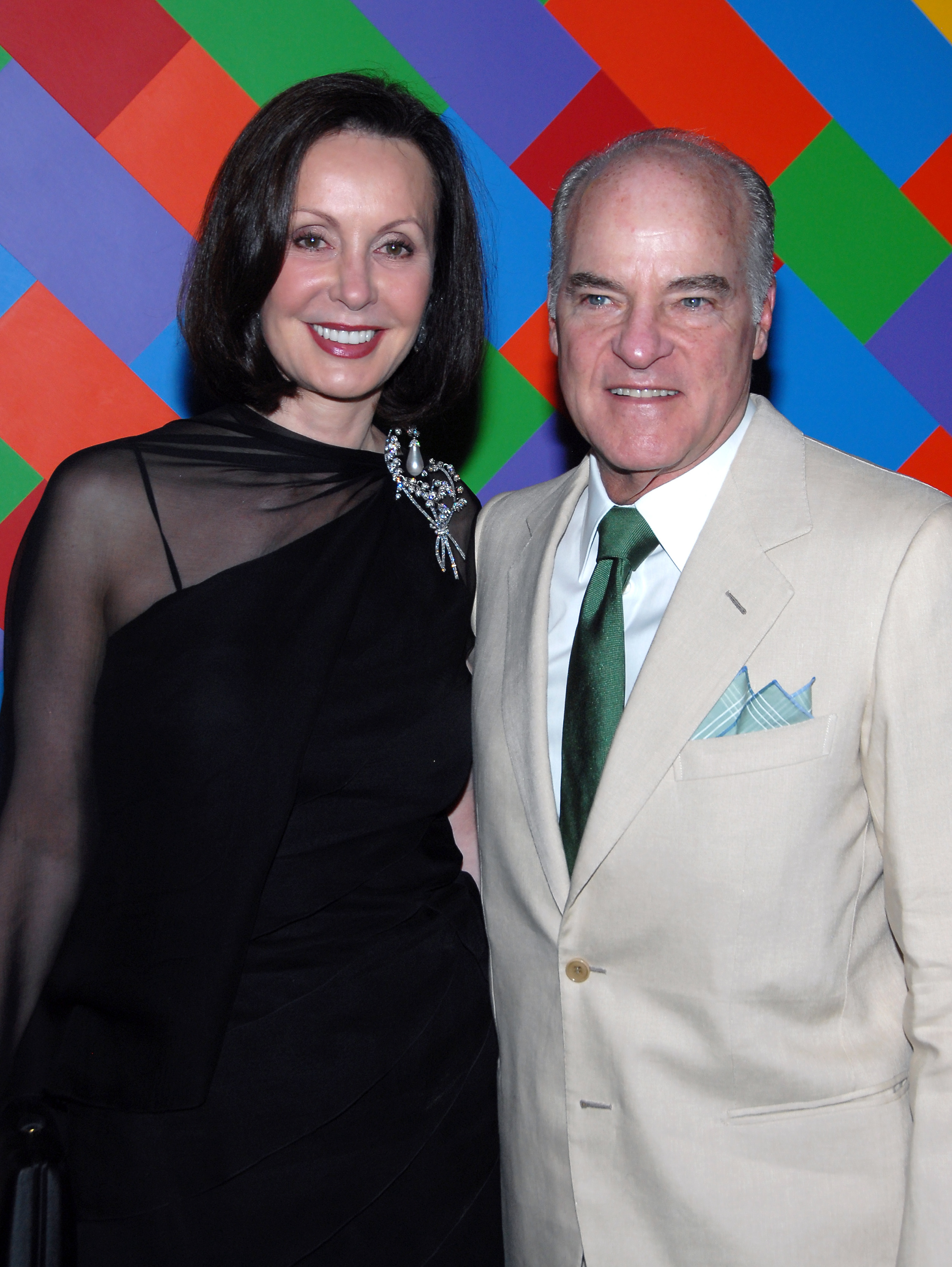 Marie-Josee Kravis & Henry Kravis, pictured at MoMA's 41st Annual Party in the Garden at The Museum of Modern Art in New York City, on May 26, 2009. (© RD/Dziekan/Retna Digital)