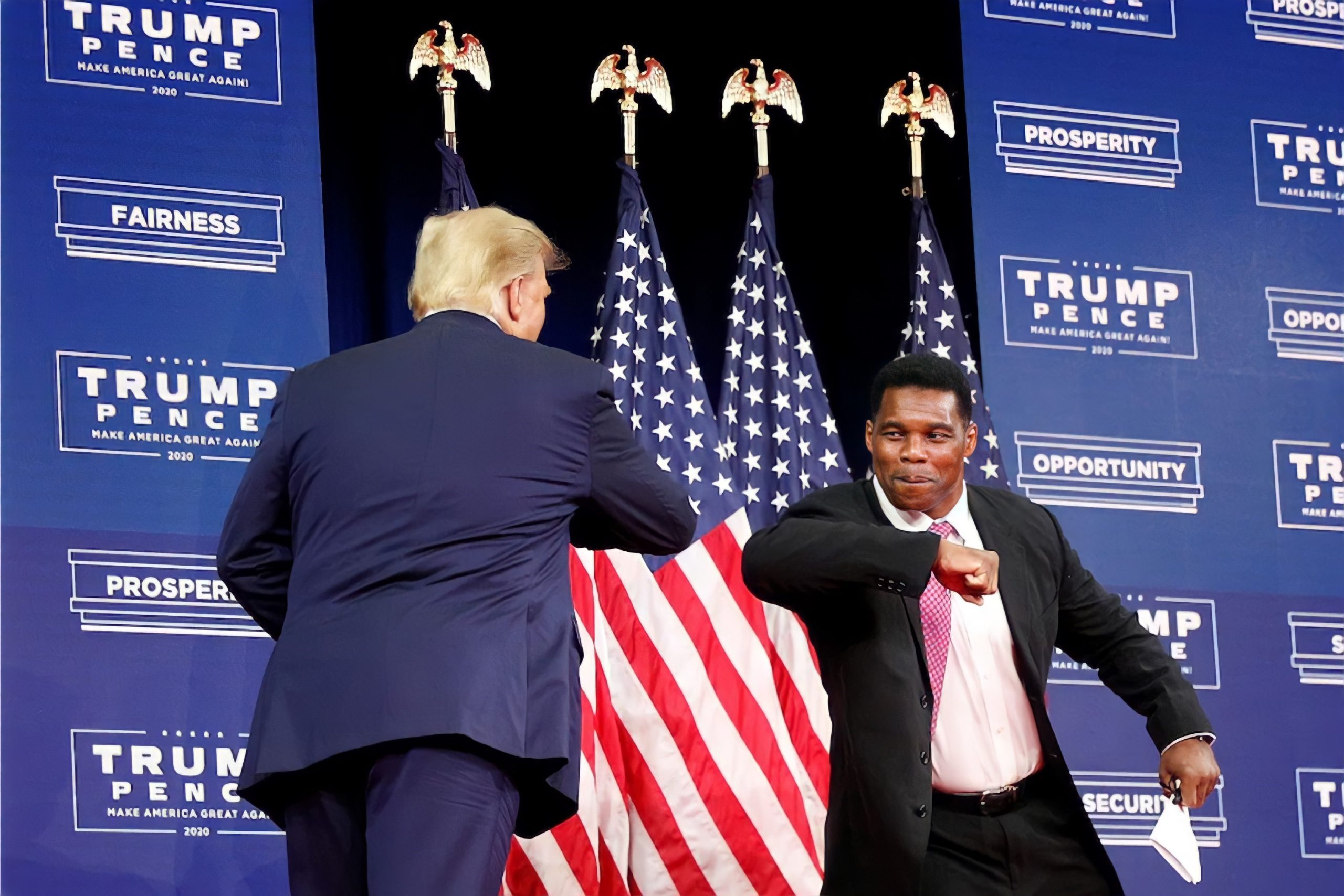 Herschel Walker: Donald Trump is 'my frontrunner' for president